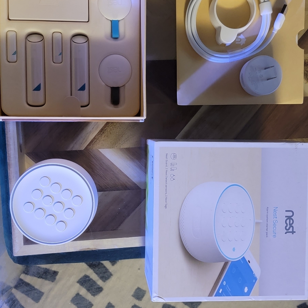 NEST CAMERA AND ALARM SYSTEM